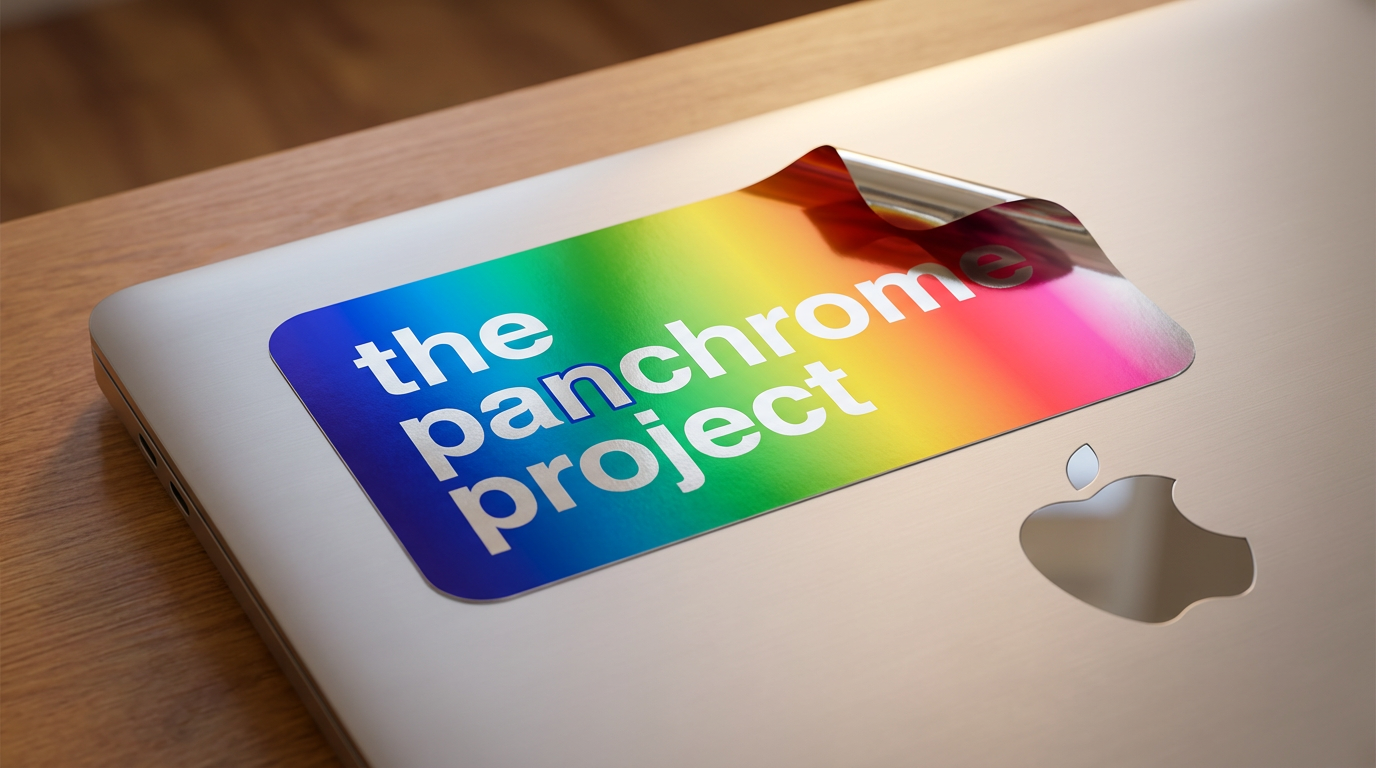 Panchrome Metallic Sticker